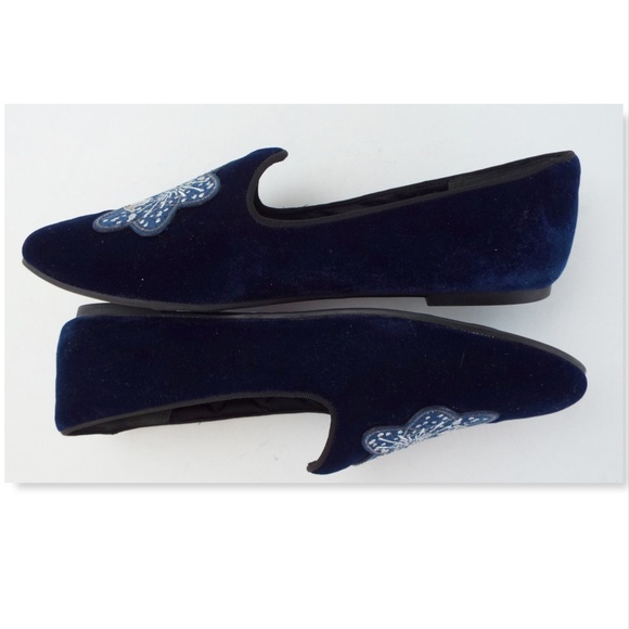 New MARC JACOBS Blue Space Smoking Slippers 39.5 - Picture 6 of 8